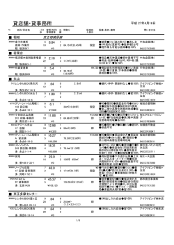 貸店舗・貸事務所 - campus