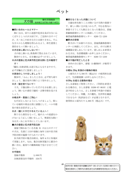 ペット