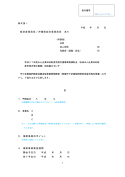 公募要領（様式）（PDF形式：160KB）