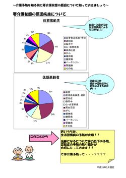 要介護状態の原因疾患について