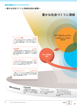 豊田通商のビジネスモデル ライフ＆コミュニティ