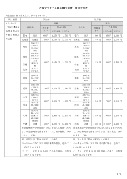 石福プラチナ＆純金積立約款 新旧対照表