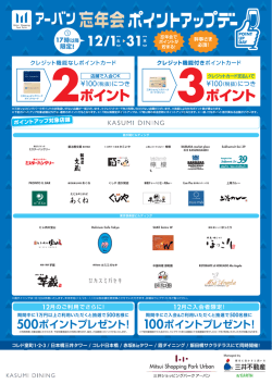 ポイントアップ