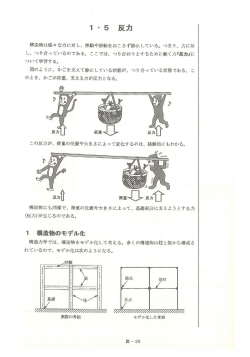 構造物は様々 な力に対し、 移動や回転をおこさず静止している" つま り