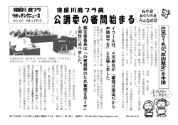 公調委の審問始まる - 廃プラ処理による公害から健康と環境を守る会