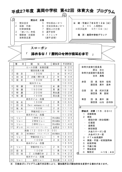 スローガン 「 諦めるな！！勝利の女神が微笑むまで 」