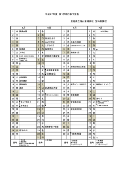 1 金 1 月 1 水 2 木 2 土 2 火 2 木 3 金 3 水 3 金 4 土 4 土 5 日 5 日 6