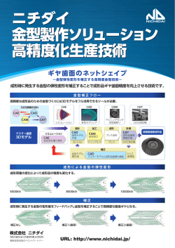 ニチダイ 金型製作ソリューション 高精度化生産技術