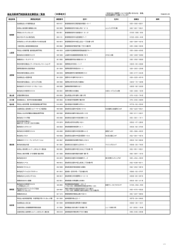 中部エリア - 一般社団法人 全国福祉用具専門相談員協会