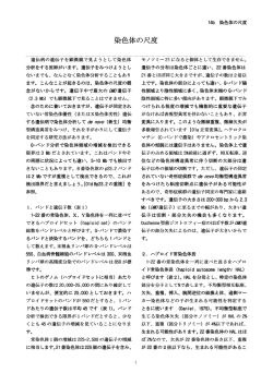 染色体の尺度