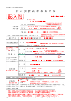 記入例