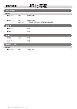 JR北海道（札幌地区）