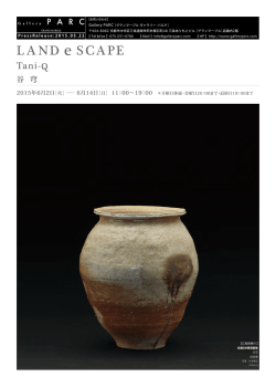 LAND e SCAPE：谷穹展