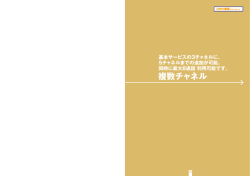 複数チャネル
