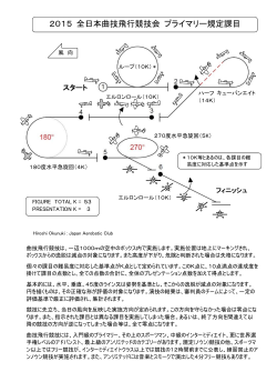 2015 全日本曲技飛行競技会 プライマリー規定課目