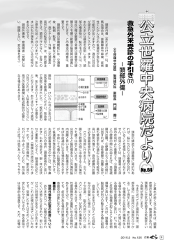 － 頭部外傷 － - 公立世羅中央病院