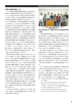 初期日本語集中講座について 2) の初期日本語集中講座の開設は、在住