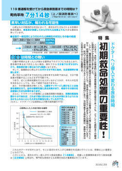 初期救命処置の重要性！