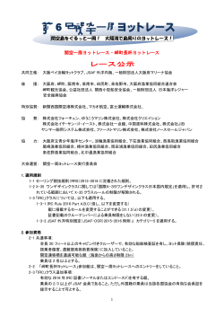 第 6 回関空一周ヨットレース