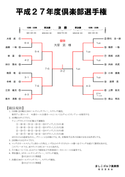 H27倶楽部選手権(PDFファイル 162KB)