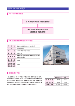 ー (株)広島県農協情報センタ