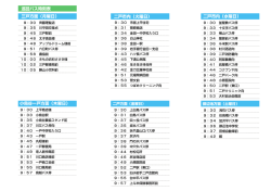 三戸方面（月曜日） 巡回バス時刻表 二戸市内（火曜日） 小鳥谷一戸方面