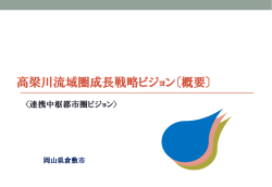 高梁川流域圏成長戦略ビジョン【概要版】