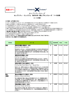 英語ツアー
