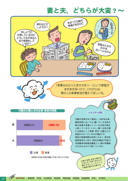 妻と夫、どちらが大変？&sim;