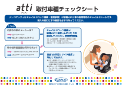 グレコアッティはチャイル ドロック機構 (裏面参照) カ翼装備された車の