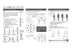 ミサンガの基礎 《ミサンガディスク》