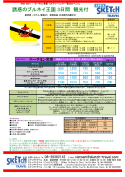 誘惑のブルネイ王国 3日間 観光付