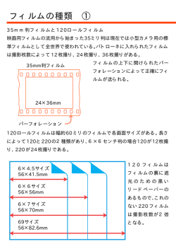 フィルムの種類 ①