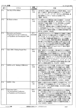 種類 - 国連広報センター