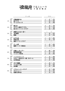下克上レース - (株)OEF