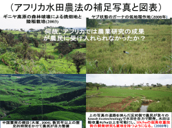 補足 - "Sawah Technology" (2nd Nov 2015)
