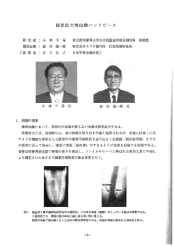 根管拡大用自動ハンドピース（PDF:496KB）