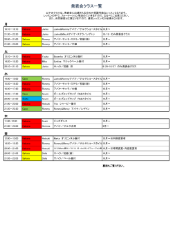 10、11月の発表会クラス