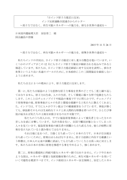 PDF（日本語） - 国際環境NGO FoE Japan