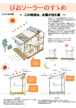～ この地球は、太陽が住む家 ～