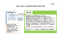 資料2 過去に実施した殺鼠剤散布事業の経緯の検証