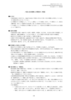 八尾と在日朝鮮人の関係史（序論）