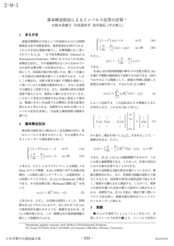 基本解近似法によるインパルス応答の計算 ∗