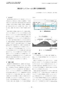 複合流ベッドフォームに関する実験的研究