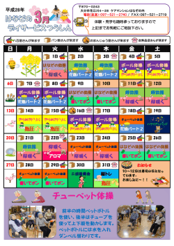 ボール体操のご紹介