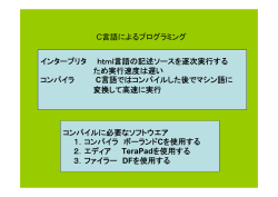 プログラミングについて