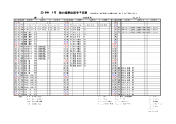 1月のラウンジショー出演者スケジュールはこちらをご覧ください。
