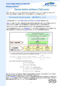 （熱安定性・反応暴走）評価