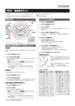 H950 簡易操作ガイド