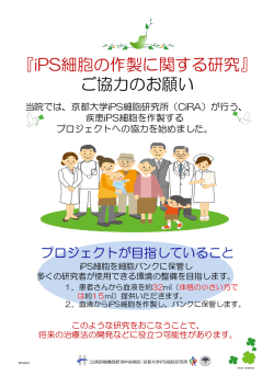 iPS細胞の作製に関する研究 - 国立病院機構西新潟中央病院